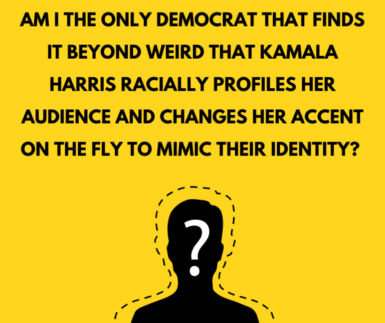 Am I The Only Democrat That Finds It Embarassingy Weird That Kamala Harris Changes Her Accent To Her Audience