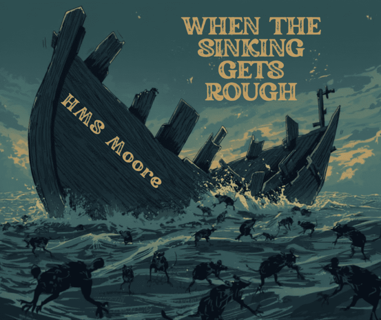 The Moore Ship Is Sinking The Moore Ship Is Sinking