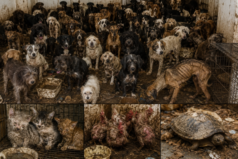More Than 50 Animals Rescued From Suspected Neglect Case in Sharptown; Criminal Charges Pending Animals